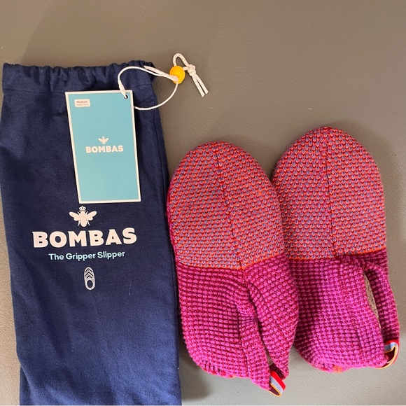 Bombas Shoes - Bombas Slipper Gripper in Jewel Purple size medium